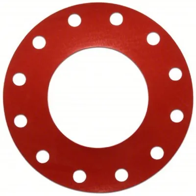 লাল রাবার ফ্ল্যাঞ্জ গ্যাসকেট